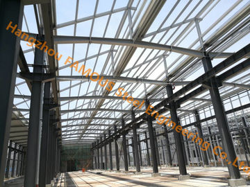 Chine Bâtiment préfabriqué de hangar de Q345B ou de Q235B de conception d'entrepôt industriel de structure métallique fournisseur