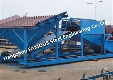 Chine Cadres d'acier de construction pour le convoyeur d'alimentation d'empileur et la trémie de récupérateur de pont fournisseur