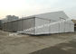 Type s'élevant hangars à charpente d'acier protégeant du vent extérieurs de toit de PVC de tentes de stockage en métal fournisseur
