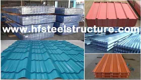 L'atelier d'acier de tôle de toit en métal d'AISI/ASTM/JIS a glacé la forme de tuile 8