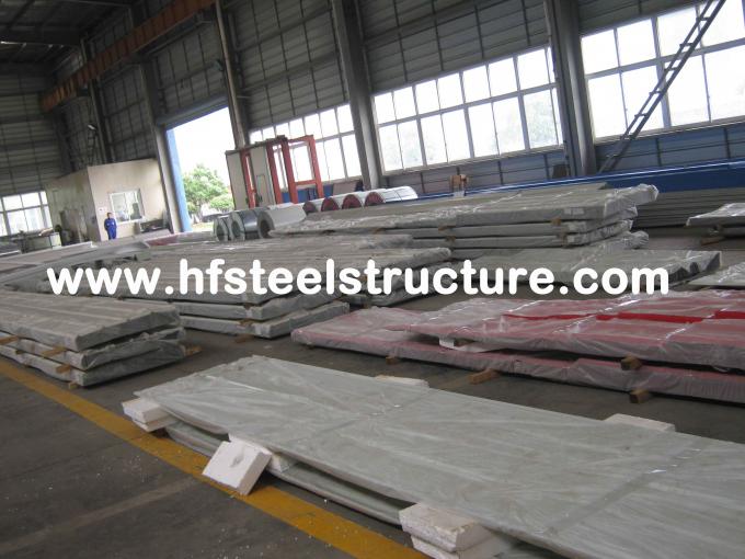 Feuilles industrielles de toiture en métal pour le mur du bâtiment d'usine d'atelier de hangar d'acier 7