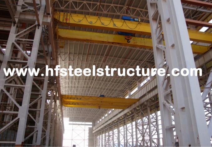 Bâtiments en acier industriels en métal total préfabriqué sans béton 1