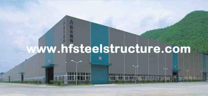 Bâtiments en acier industriels structurels de peinture pour l'atelier, l'entrepôt et le stockage en acier 18