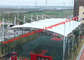 ETFE PTFE a enduit la norme de l'Amérique l'Europe d'auvent de botte de toit de tissu d'acier de construction de membrane de stade fournisseur