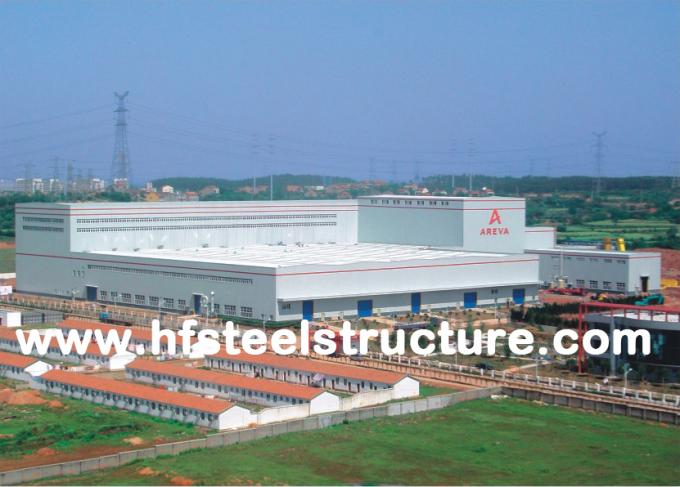 Fabrication en acier industrielle de bâtiments d'usines de textile avec Q235, Q345 0